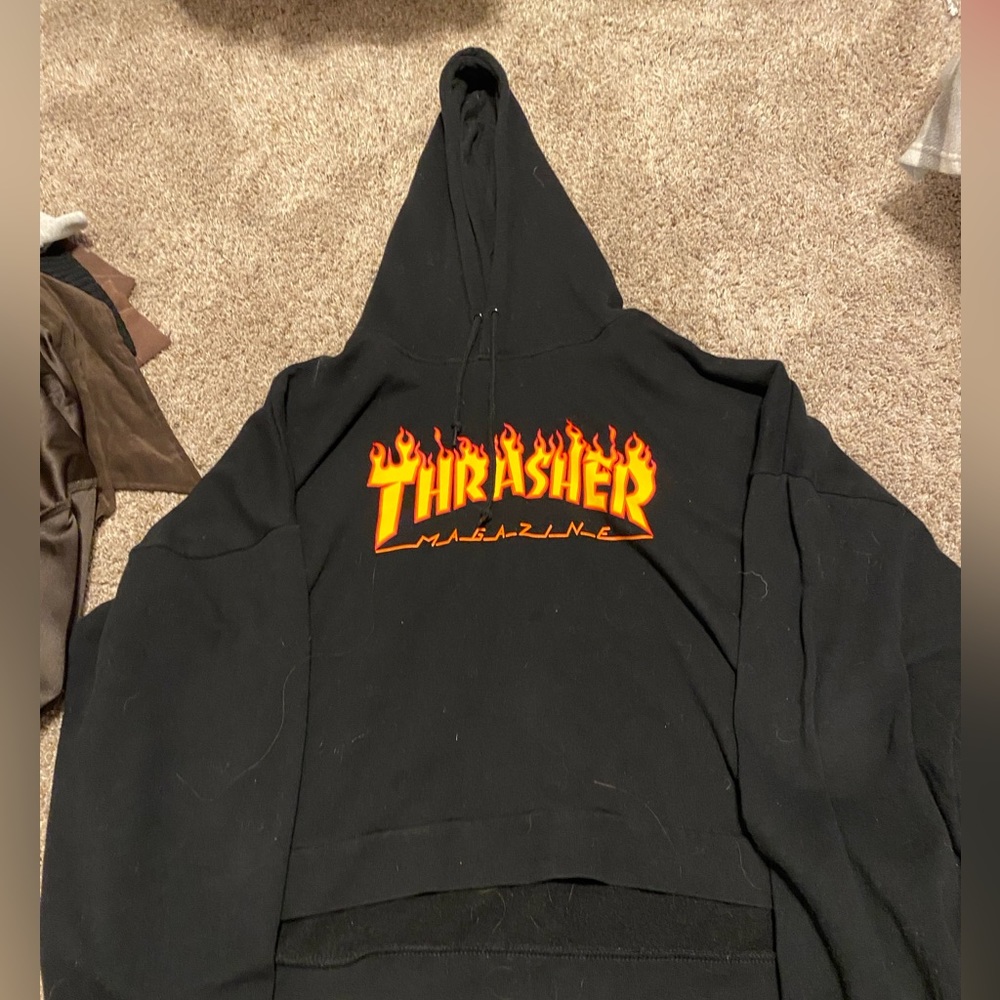 Thrasher Hoodie Size Large